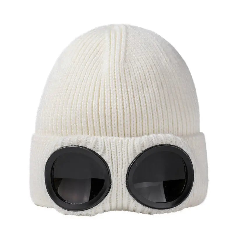 Unisex Skidglasögon Vintermössa Stickad Beanie