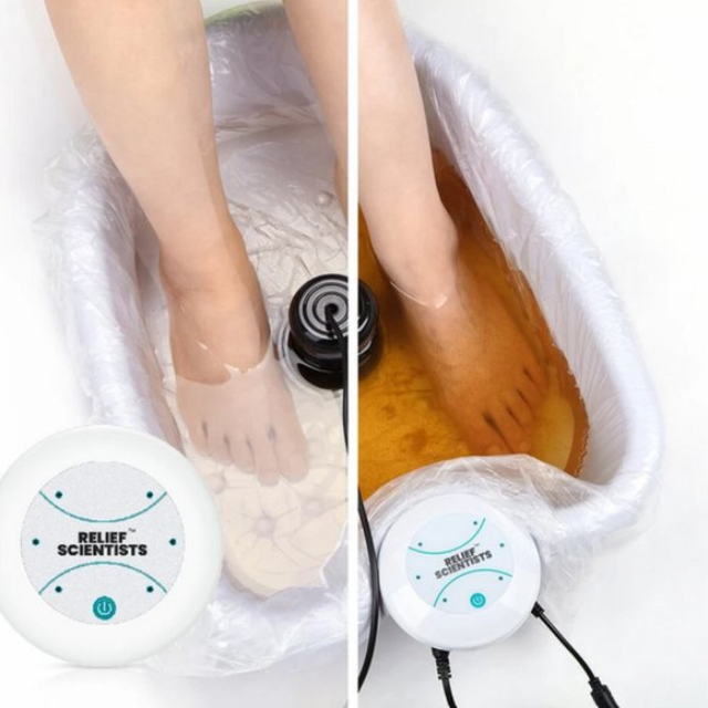 Premium Ionsk Fotdetox Rengörings Vibrerande Bubbelbad