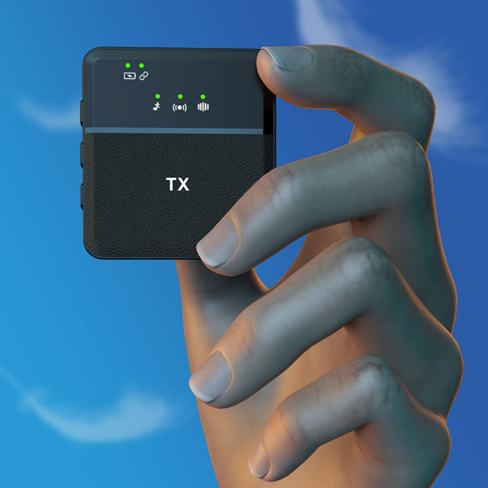 Trådlös Bluetooth Lavalier Mikrofon