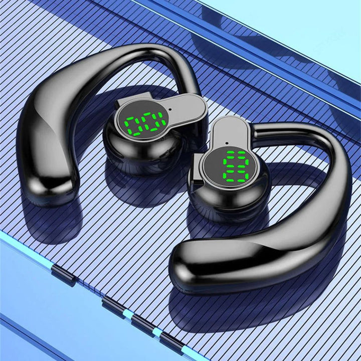 Trådlösa brusreducerande Bluetooth öronkrok hörlurar