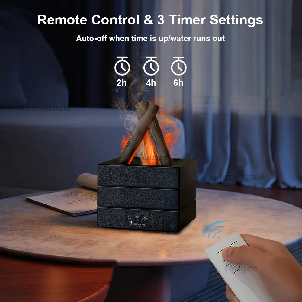 Realistisk Flamdoft Diffusor och Luftrenare