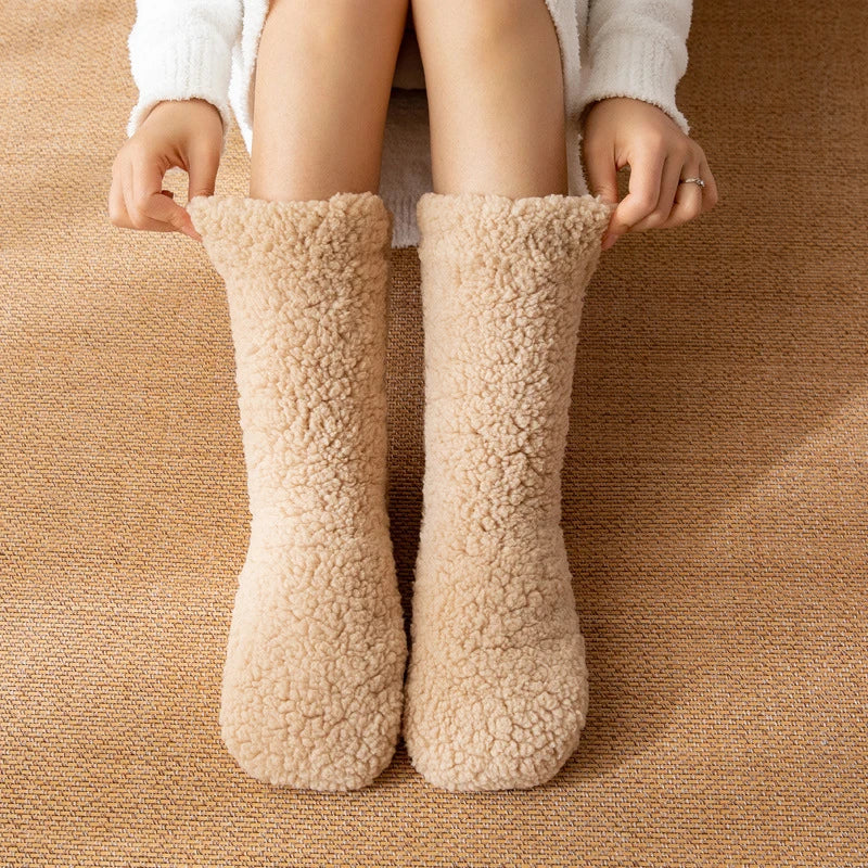 Mysiga Cashmere Termosockor för Vintern