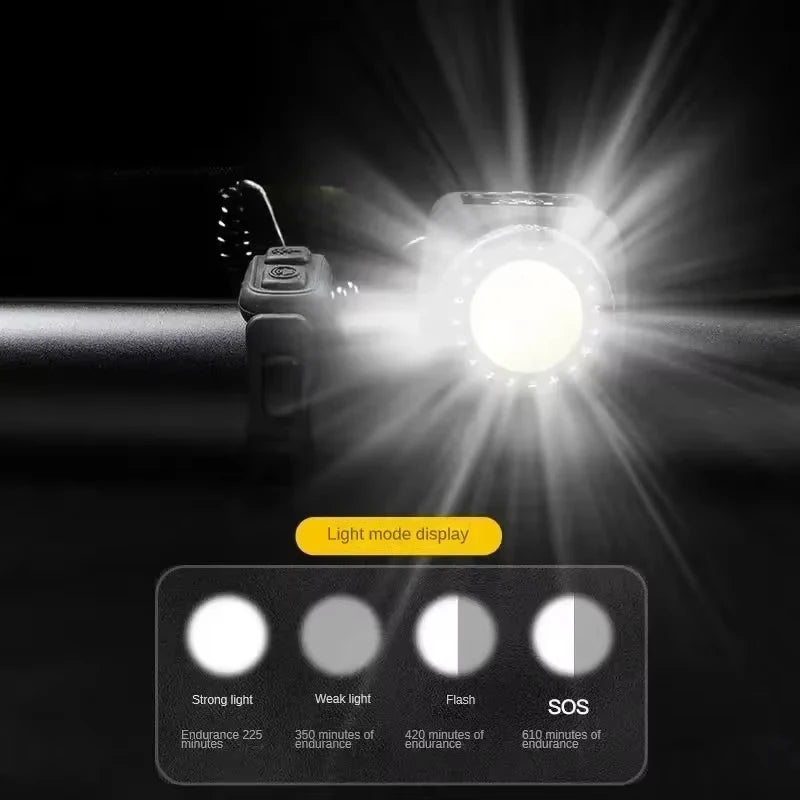 Elcykelhorn och Framlampa