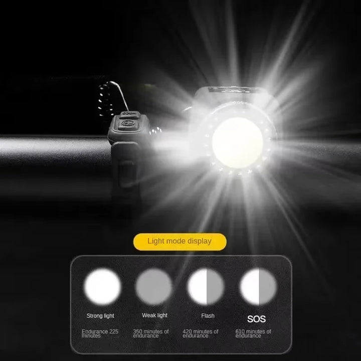 Elcykelhorn och Framlampa