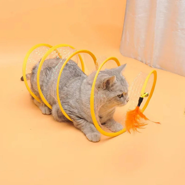 Fällbar S Typ Interaktiv Kattunnel