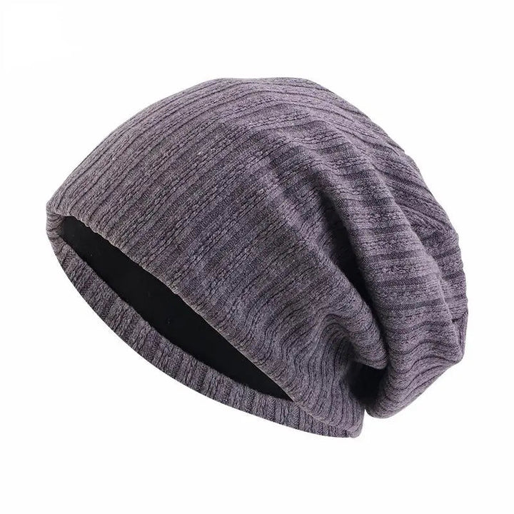 Vete Mönster Bomull Beanie Hatt Vinter