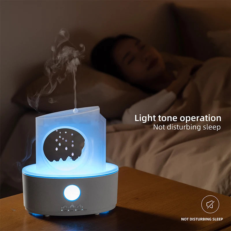 Regnmoln Aromaterapi Diffuser och Luftrenare
