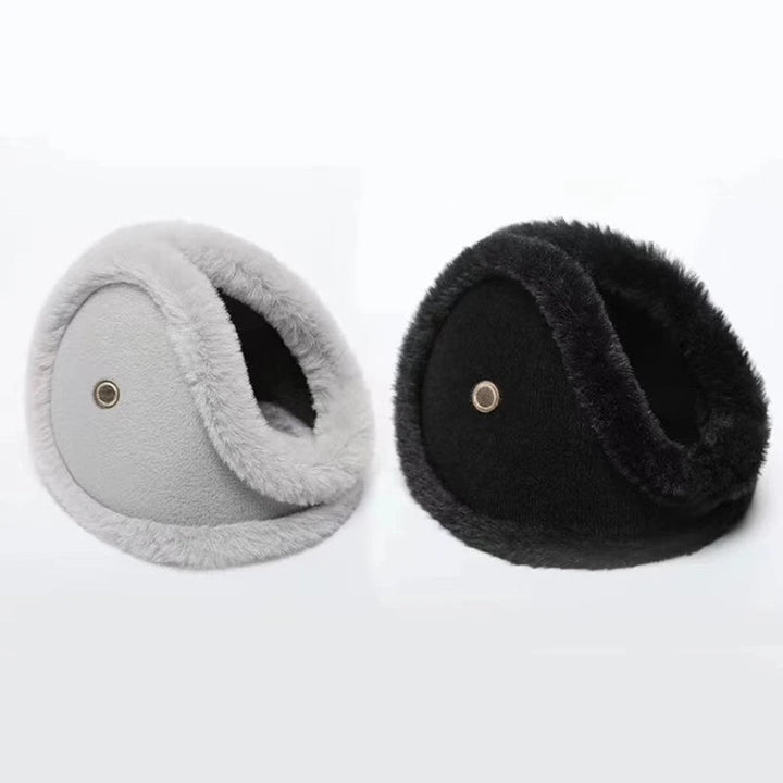 Plush vinteröronmuffar med öronpropp