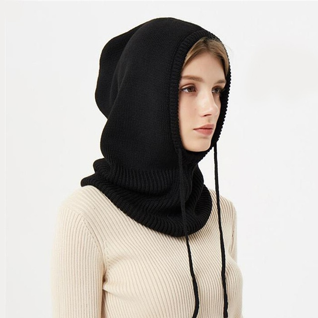 Cashmere Vinter Stickad Mössa