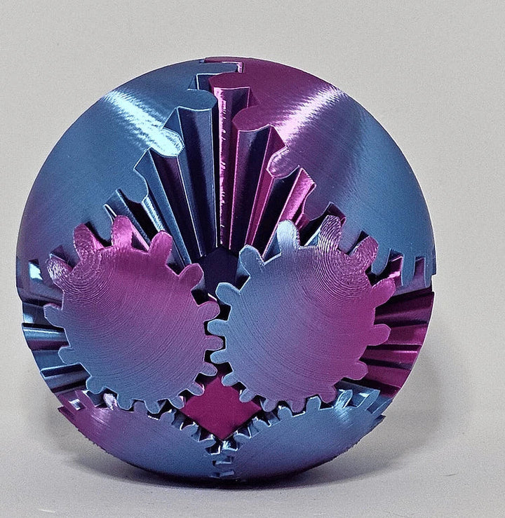Steampunk Snurrande Underverk Fidget (Gear Ball)