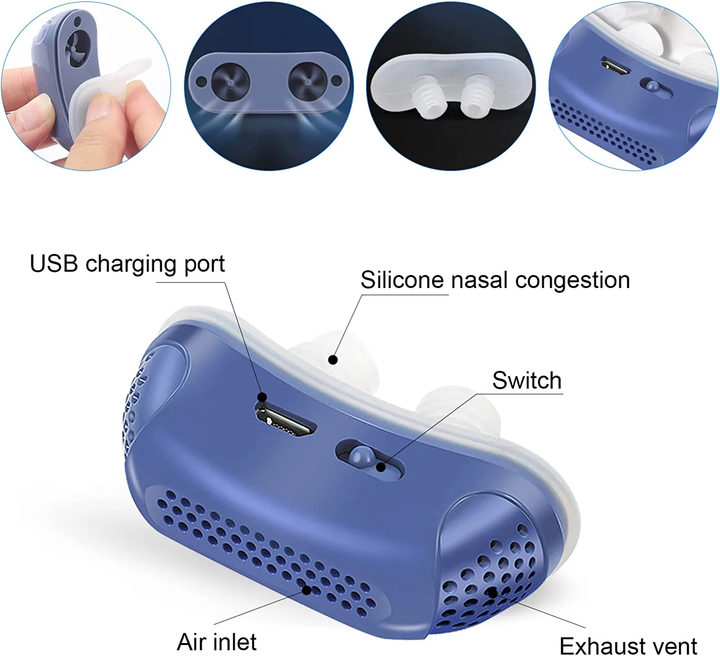 Mikro CPAP sömnapné maskin för resor &amp; anti-snarkning - CPAP alternativ