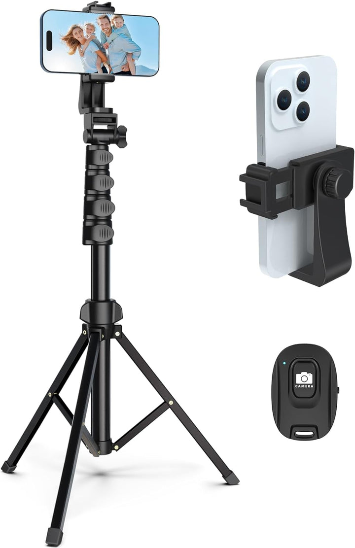 Bärbar Stativfäste för Mobiltelefon &amp; Kamera