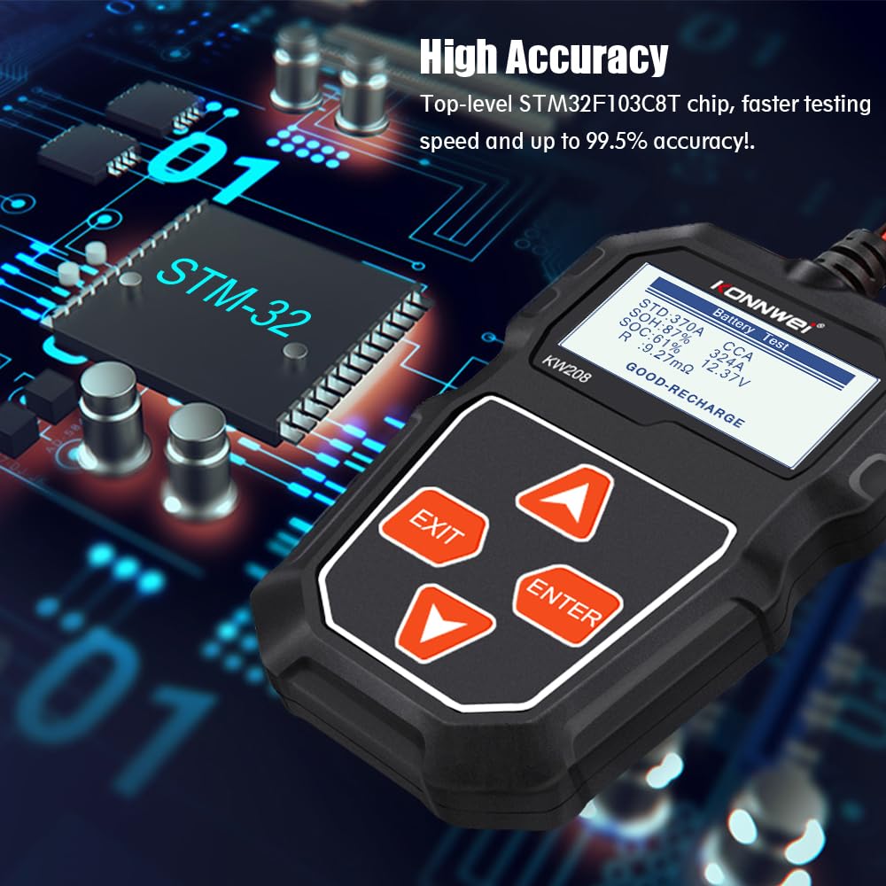 Bilens Alternator Batteritestare