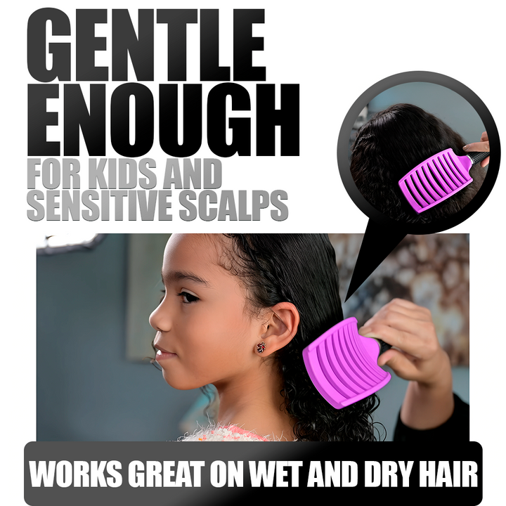 Miracle Hair Detangler – Enkel Knutborttagning för Slätt, Glansigt Hår