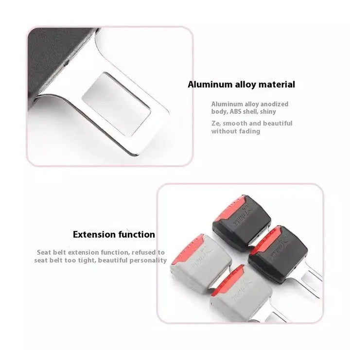 Universell Antisklid Seat Belt Förlängare
