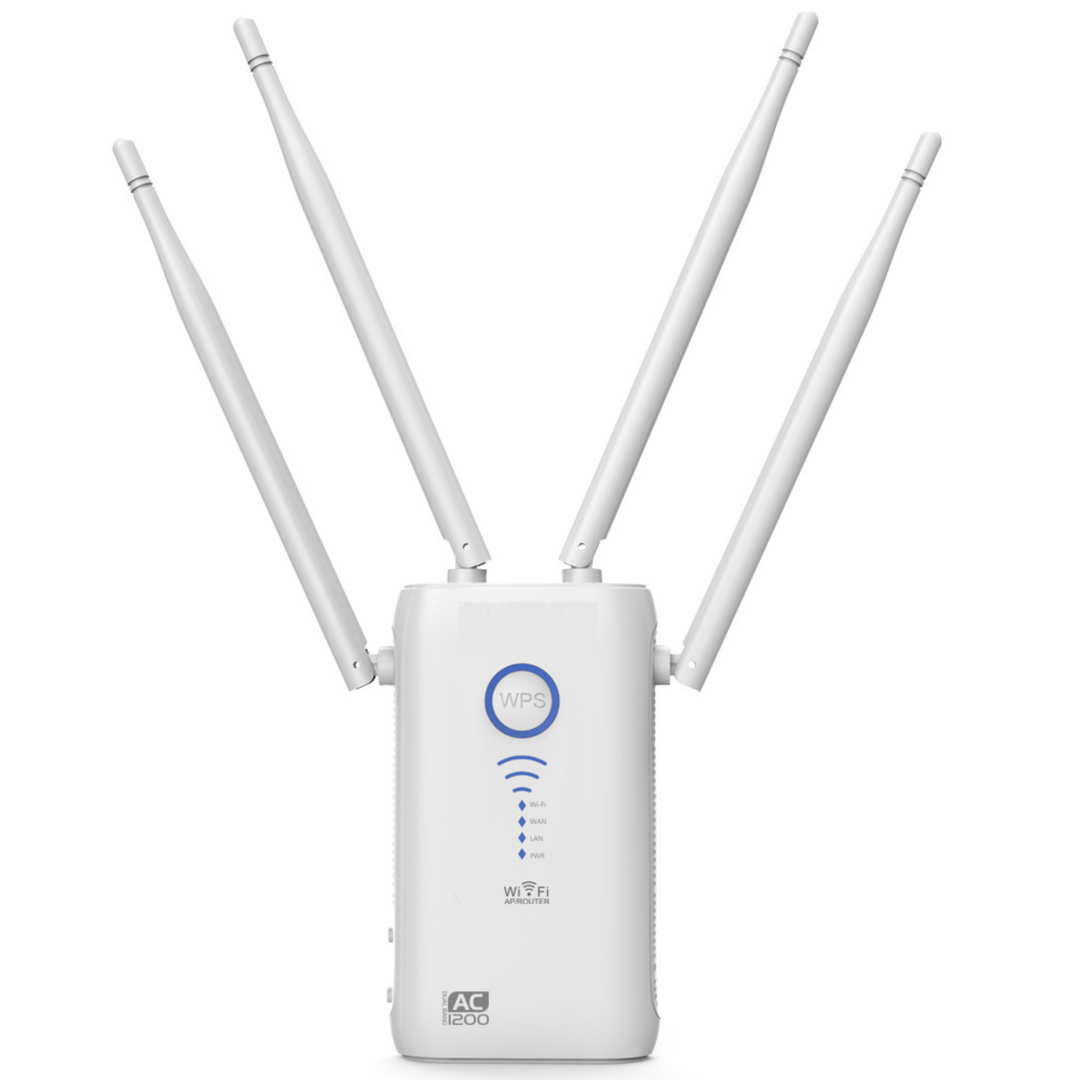 Trådlös Plug In Wifi Internet Repeater Signal Räckvidd Booster Extender