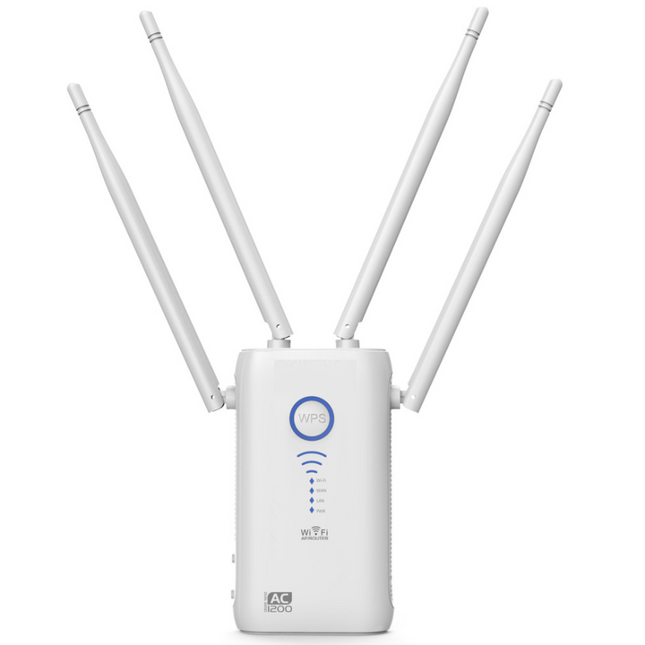 Trådlös Plug In Wifi Internet Repeater Signal Räckvidd Booster Extender