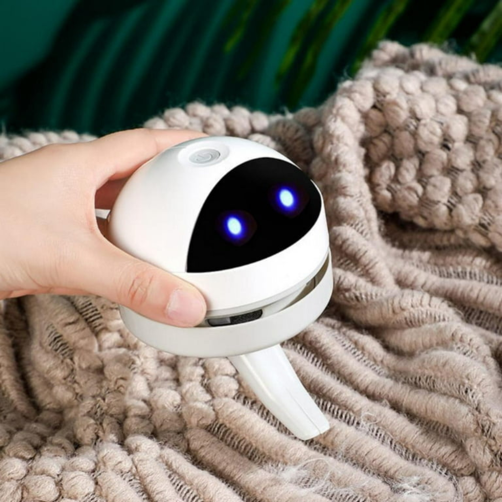 Kompakt USB-laddad Mini Skrivbordsdammsugare Robot