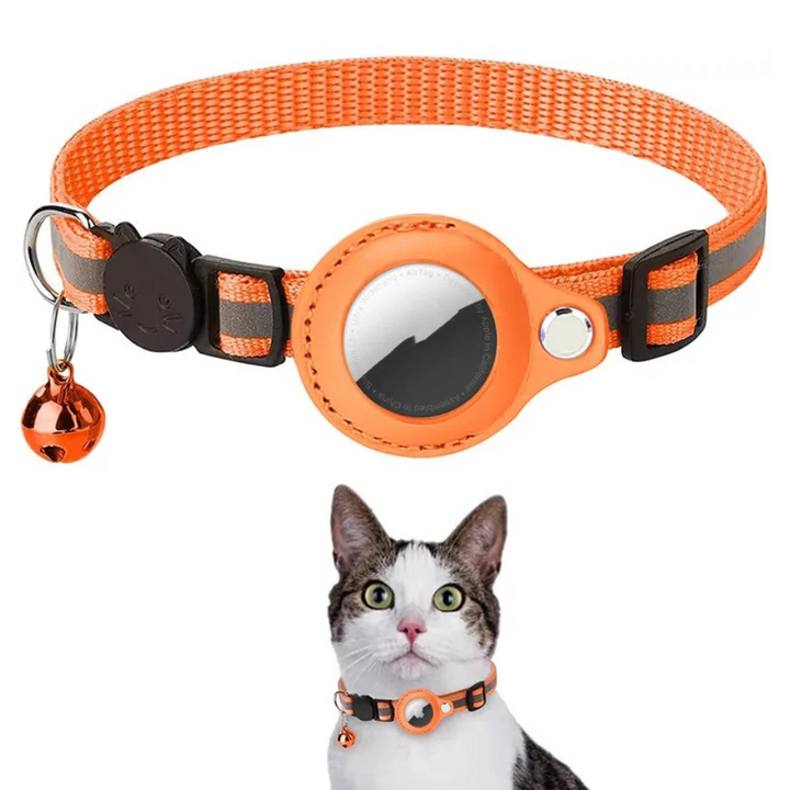 Vattentät Reflekterande Pet Airtag Hållare Halsband