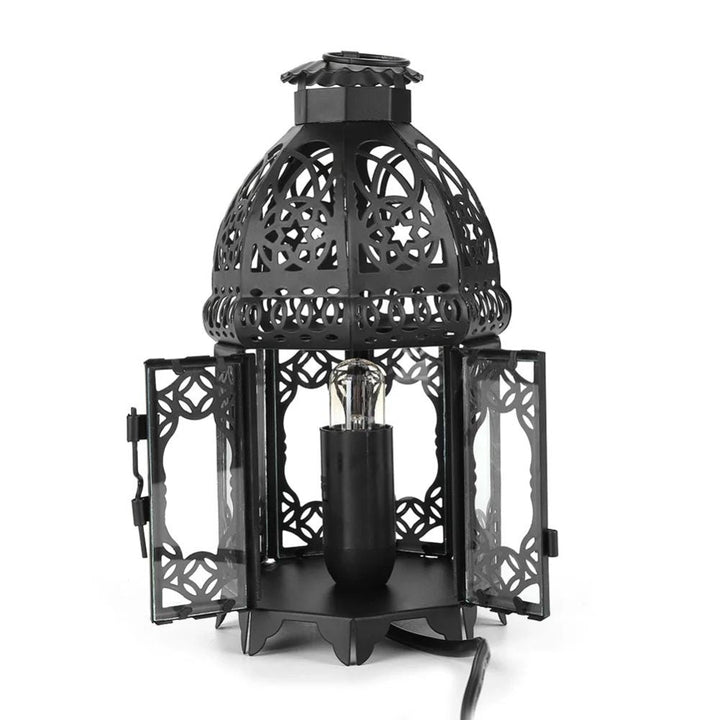Vintage Järn Saltsten Bordslampa