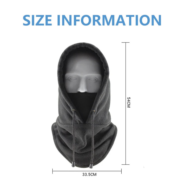Polarfleece Balaclava Mask för Vinter