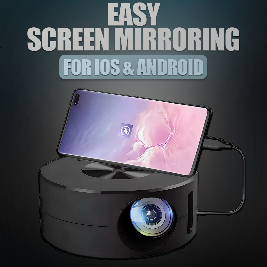 Mini Bärbar Projektor – Ultra HD