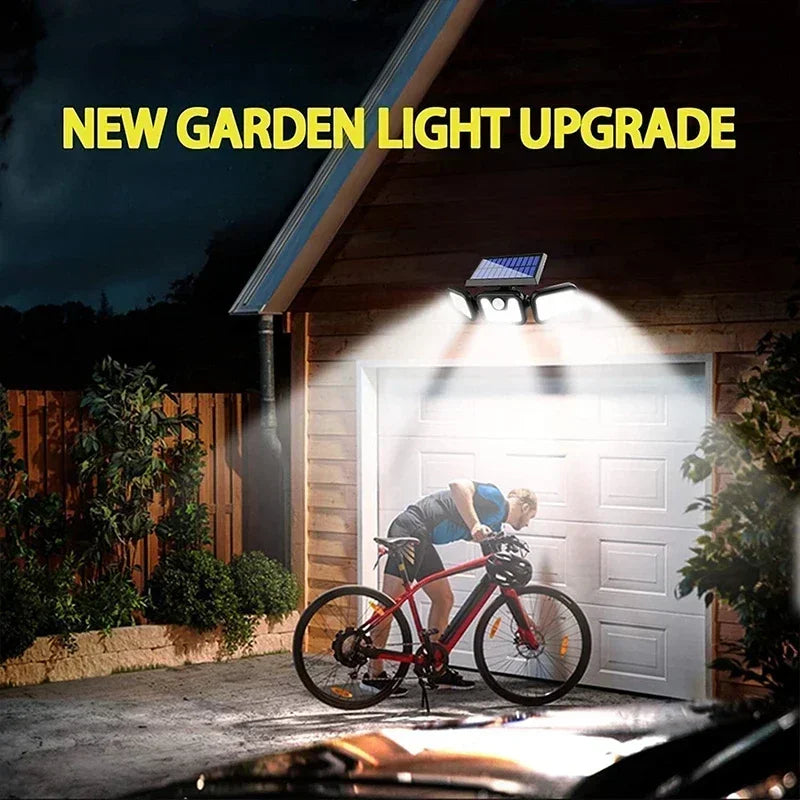 Rörelsesensor Solarlampa för Utomhusbruk
