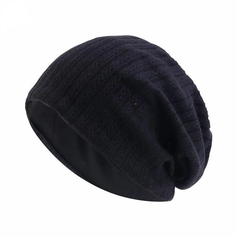 Vete Mönster Bomull Beanie Hatt Vinter