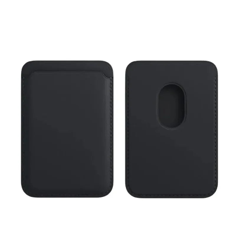 Magnetisk Läderkortshållare Plånbok för iPhone