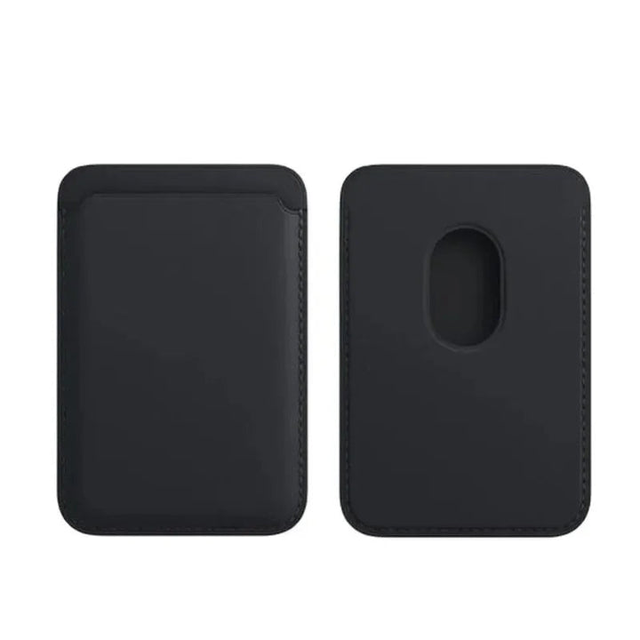 Magnetisk Läderkortshållare Plånbok för iPhone