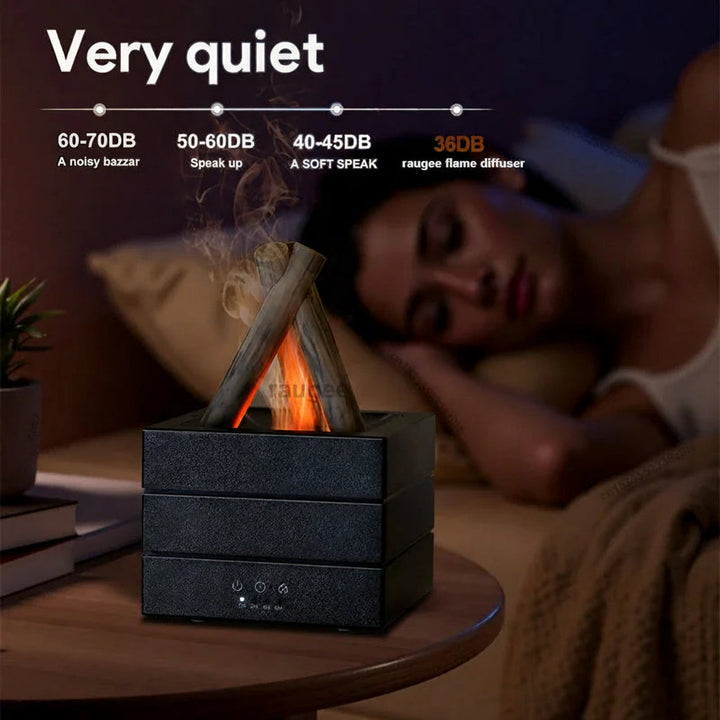 Realistisk Flamdoft Diffusor och Luftrenare
