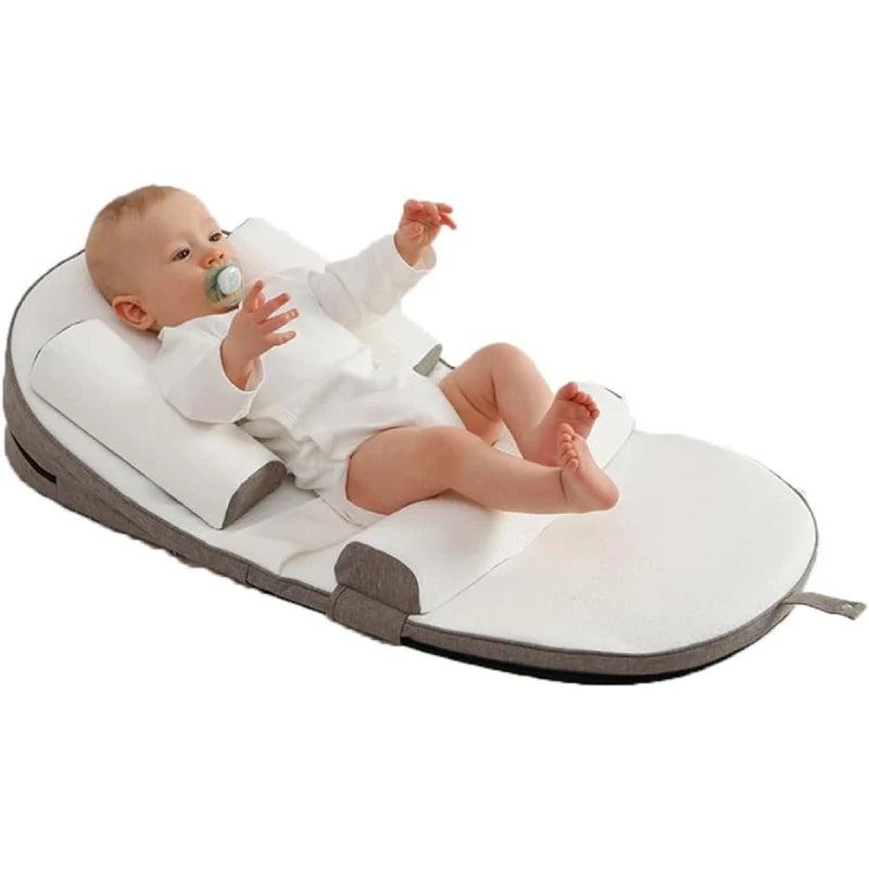 Baby Wedge Sido-Sovkudde Säng Reflux Anti-Rull Nyfödd Säng
