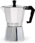 Klassisk Espressokokare och Kaffebryggare, Moka Pot för Italiensk och Kubansk Cafébryggning