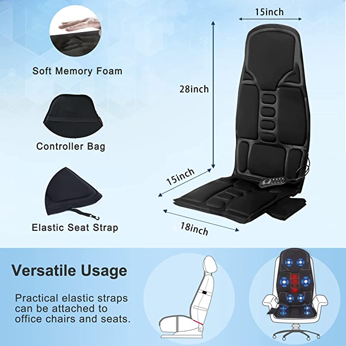 Premium Massagefåtölj Pad - Bästa betygsatta bilstols massager
