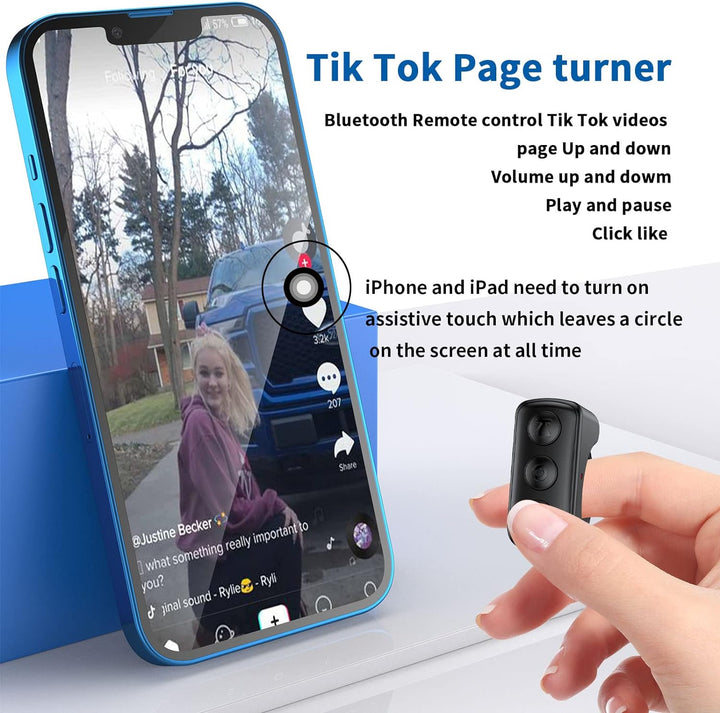 TikTok Scrollring Fjärrkontroll