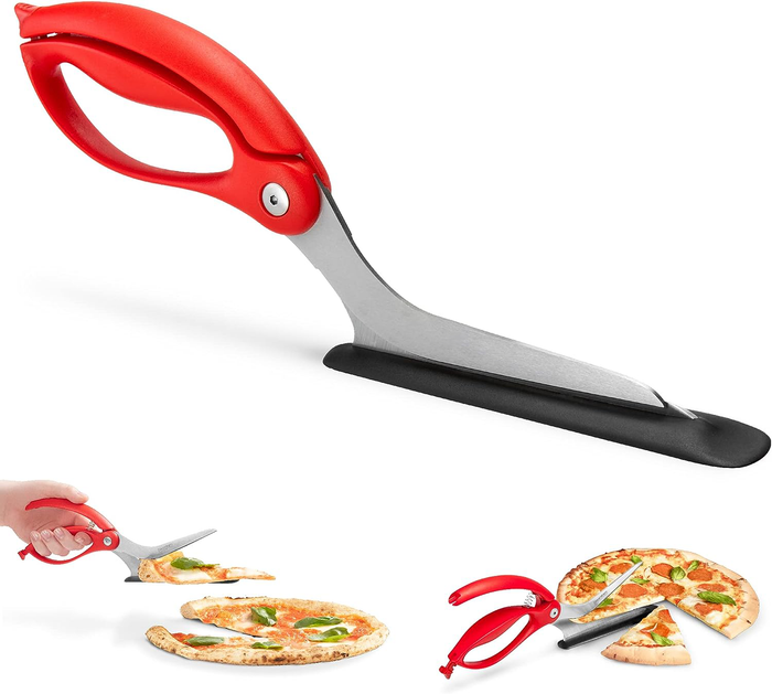 Non-Stick Pizza Sax med Skyddande Server