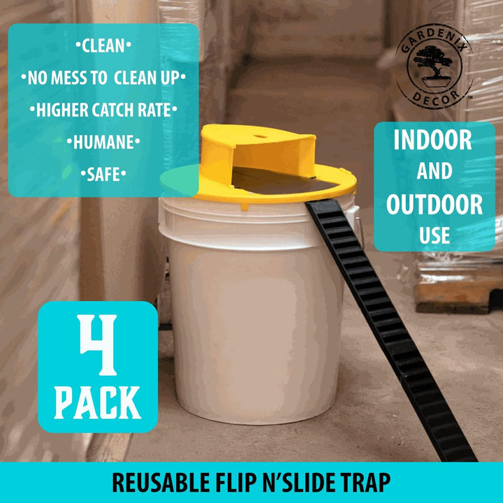 4-Pack Hinklock Musfälla