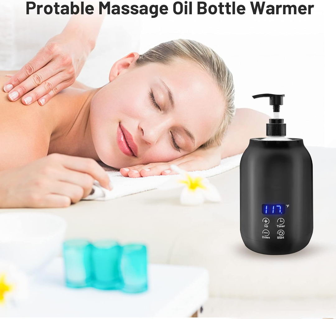 Massageolja Värmare