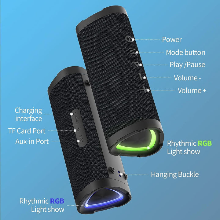 Bärbar Bluetooth Trådlös Högtalare