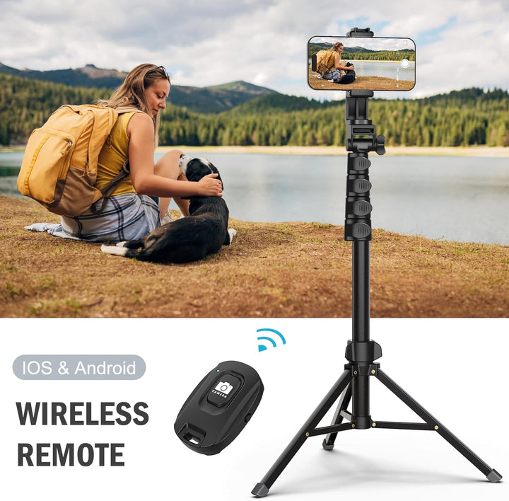 Bärbar Stativfäste för Mobiltelefon &amp; Kamera