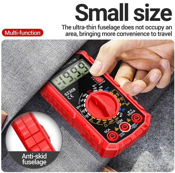 Elektrisk Testkit med Digital Multimeter