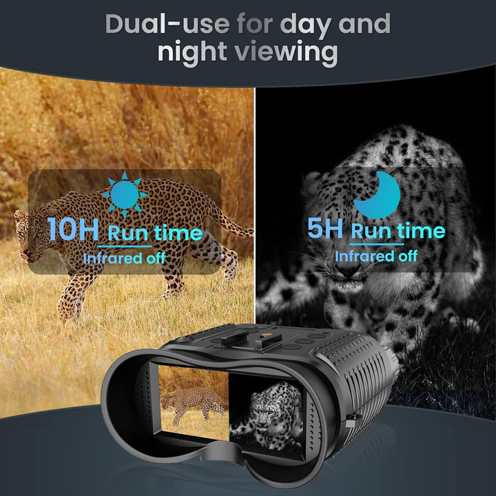 3D Nattvisionsglasögon med kikare