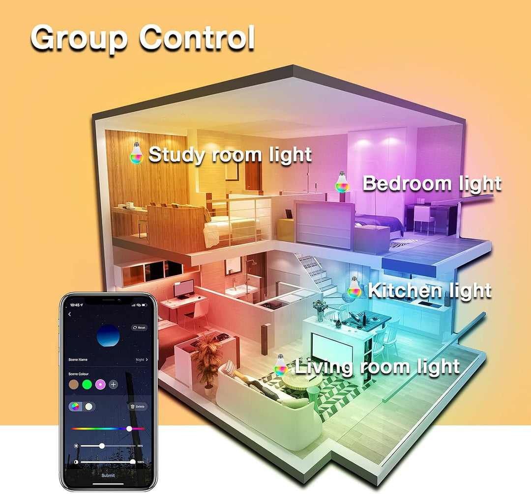 WIFI LED Smart Glödlampor