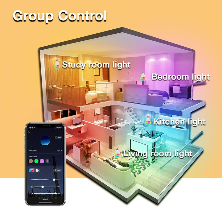 WIFI LED Smart Glödlampor