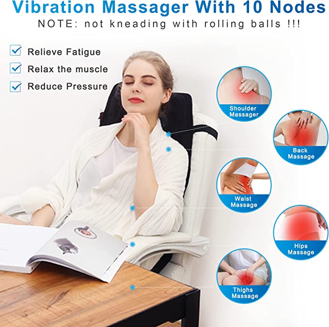 Premium Massagefåtölj Pad - Bästa betygsatta bilstols massager