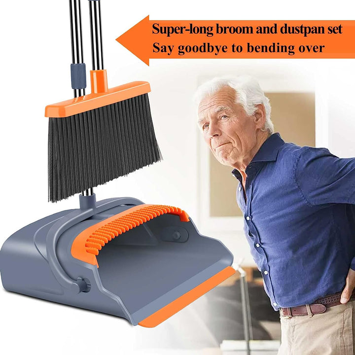 Självrengörande Kost och Sopskyffel Set