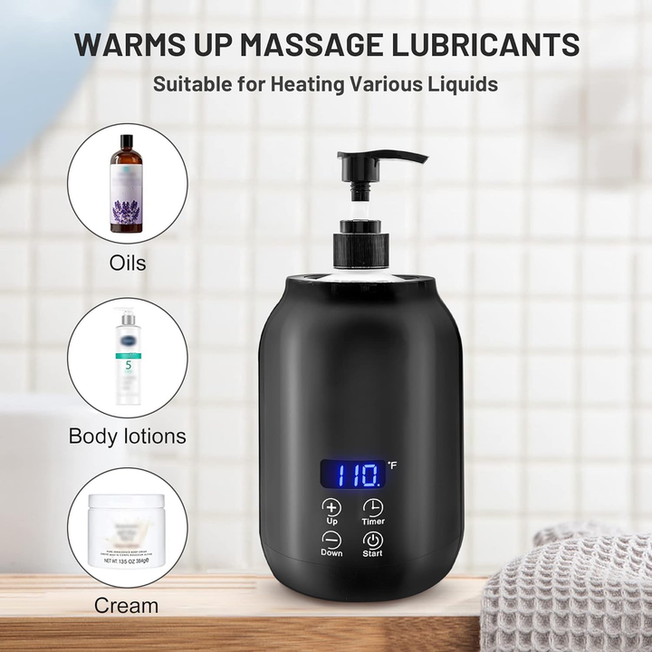 Massageolja Värmare