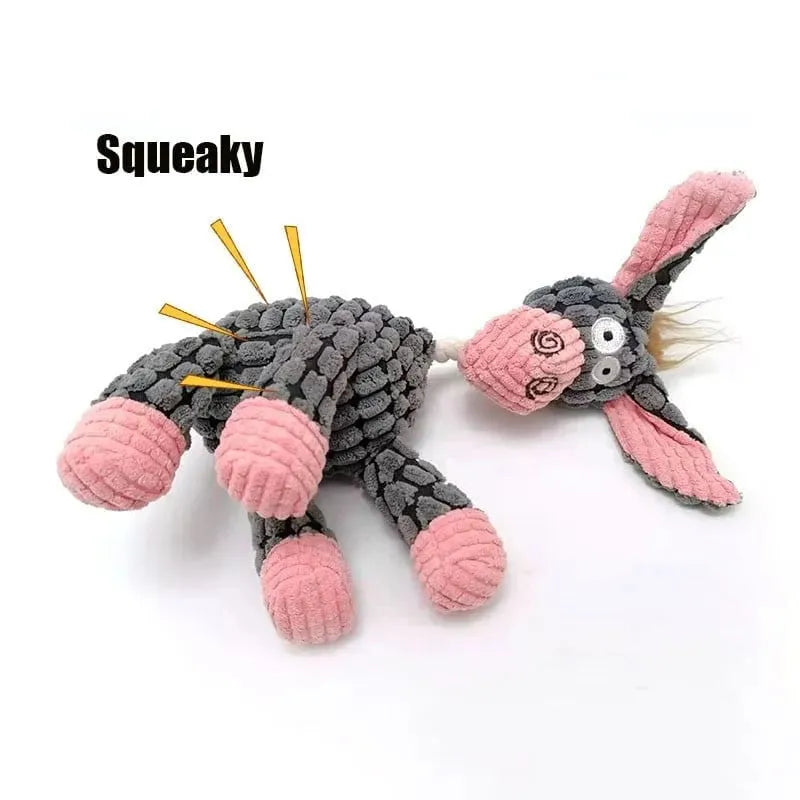 Plushleksak för aggressiva tuggare