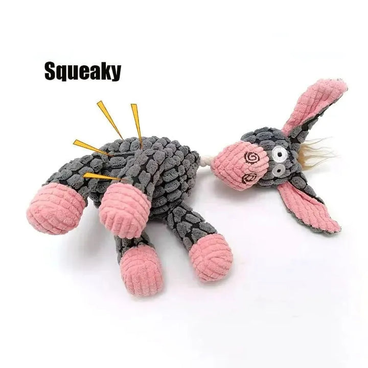 Plushleksak för aggressiva tuggare