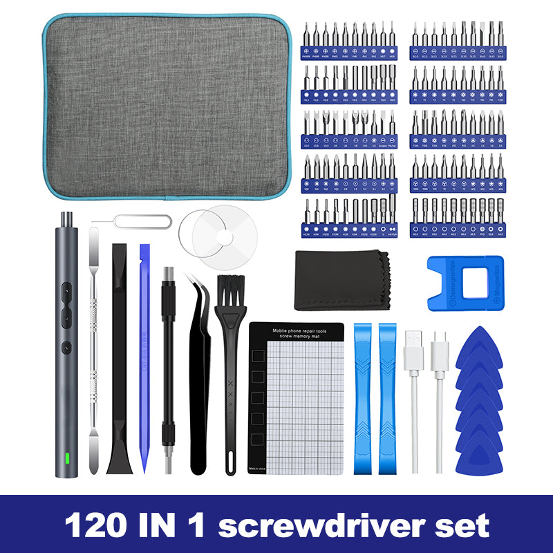Elektrisk Skruvdragare 120 I 1 Set